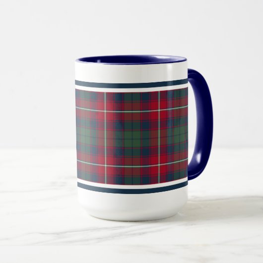 Mug Robertson Clan Tartan (Devant droit)