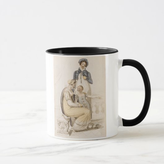 Mug Robes de marche, plat de mode d'Ackermann au sujet (Droite)