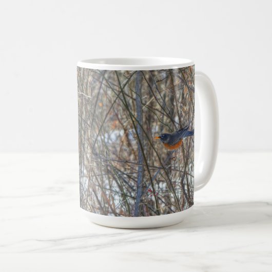 Mug Robin américain (Devant droit)