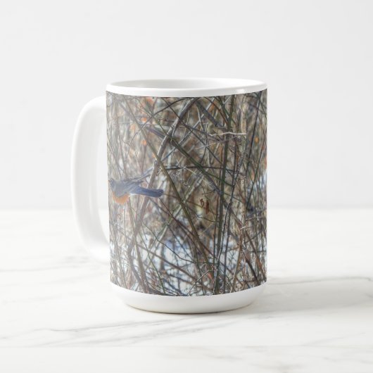 Mug Robin américain (Devant gauche)