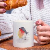 Mug Robin aquarelle