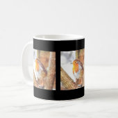 Mug Robin Artistique Redsein Perché (Devant gauche)