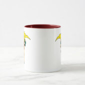 Mug Robin en cours d'exécution (Centre)