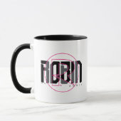 Mug Robin Hi-Tech Nom Graphique (Gauche)