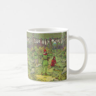 Mug Robin Hood dans la forêt