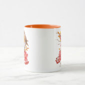 Mug Robin jaune et pavot rouge (Centre)