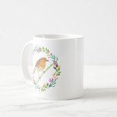 Mug Robin l'oiseau de Noël (Devant gauche)