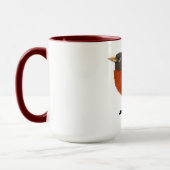 Mug Robin mignon moderne (Gauche)