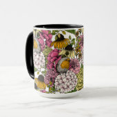 Mug Robins dans le jardin (Devant gauche)