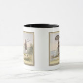 Mug Robinson Crusoe et son homme vendredi, (esquisse (Centre)