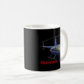 Mug Robinson R44 Hélicoptère R44 Robinson R4 (Devant droit)