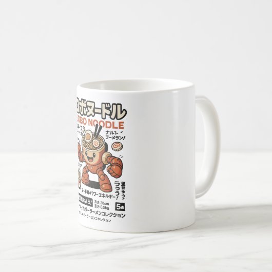 Mug Robo Noddle (Devant droit)