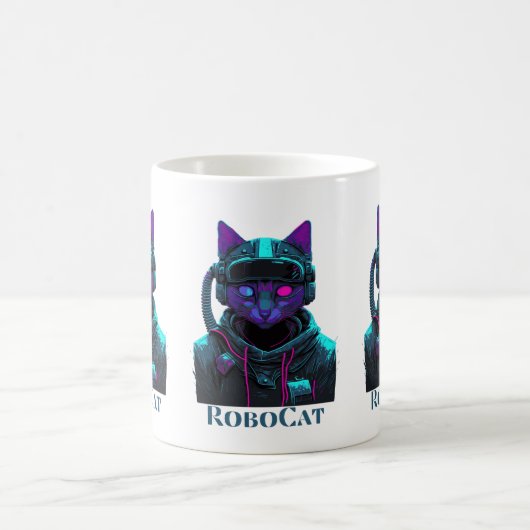 Mug RoboCat - Chat (Centre)