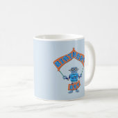 Mug Robot Boy Birthday (Devant droit)