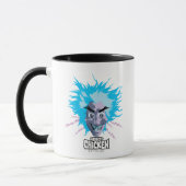 Mug Robot Chicken Scientist Head Graphic (Gauche)