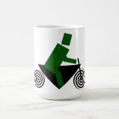 Mug Robot, Conduisant, Vélo (Centre)