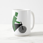 Mug Robot, Conduisant, Vélo (Devant droit)