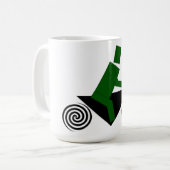 Mug Robot, Conduisant, Vélo (Devant gauche)