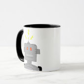 Mug robot confus (Devant gauche)
