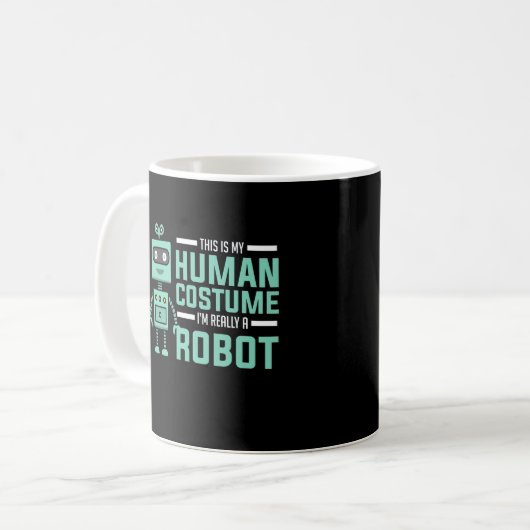 Mug Robot cool Funny Robot Technology (Devant gauche)