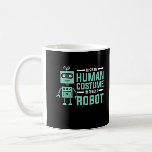 Mug Robot cool Funny Robot Technology (Gauche)