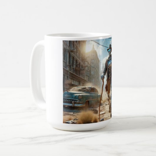 Mug Robot dans Ghost Town (Devant gauche)