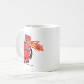 Mug Robot de Feu-respiration rouge (Devant gauche)