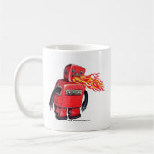Mug Robot de Feu-respiration rouge (Gauche)