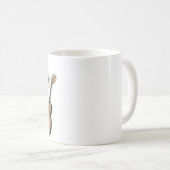 Mug Robot de musique confus (Devant droit)