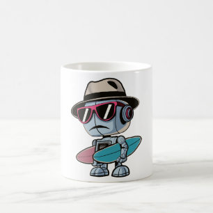 Mug Robot de surf