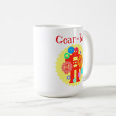 Mug Robot d'engrenage (Devant droit)