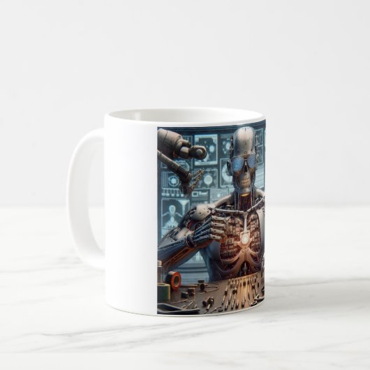 Mug Robot Engineer (Devant gauche)
