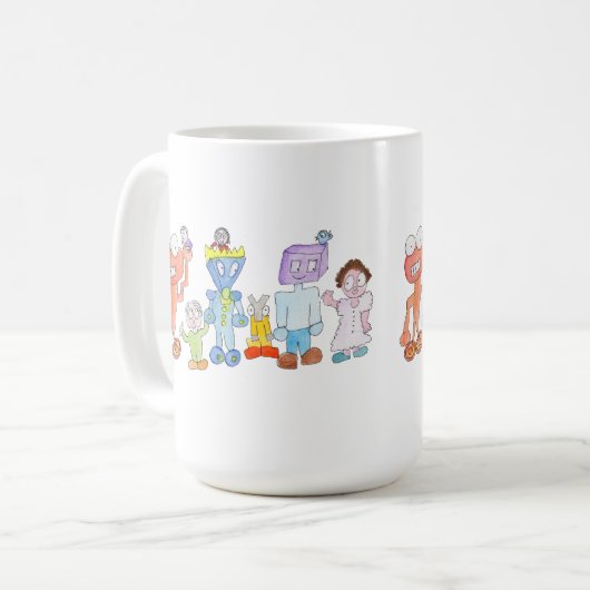 Mug Robot Friends (Devant gauche)