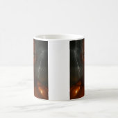 Mug Robot humanoïde enflammé (Centre)