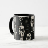 Mug Robot Humanoïde Futuriste | Art de Science-Fiction (Devant gauche)