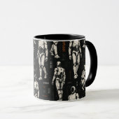 Mug Robot Humanoïde Futuriste | Art de Science-Fiction (Devant droit)