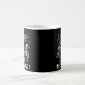 Mug Robot IA avec arbre de Noël Tech - Joyeux Techmas (Centre)