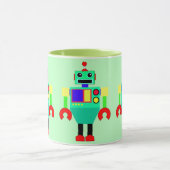 MUG ROBOT VERT, ROUGE ET JAUNE (Centre)