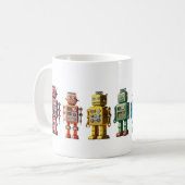 Mug Robots arc-en-ciel (Devant gauche)