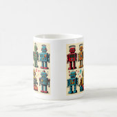 Mug robots jouets de style années 1950 (Centre)