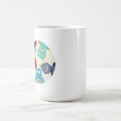 Mug robots qui regardent vers le bas (Centre)