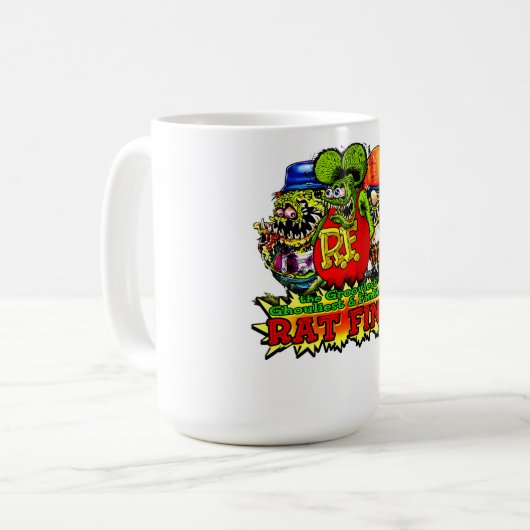 Mug roche chaude de rat fink (Devant gauche)