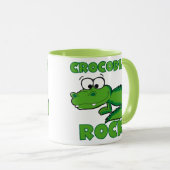 Mug Roche de crocodiles (Devant droit)