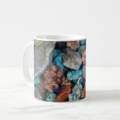 Mug Roche de pierre texture naturelle coloré (Devant gauche)