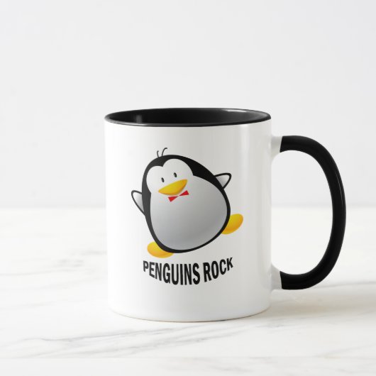 MUG ROCHE DE PINGOUINS (Droite)