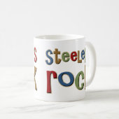 Mug Roche de Steelers (Devant droit)