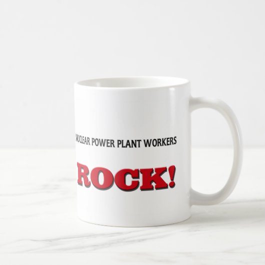 Mug Roche de travailleurs de centrale nucléaire (Droite)