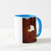 Mug Roche d'éléphant dans la vallée du feu (Devant droit)