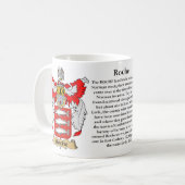 Mug Roche, l'origine, la signification et la crête (Devant gauche)