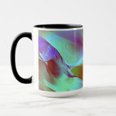 Mug Roche polie en violet chromé (Gauche)